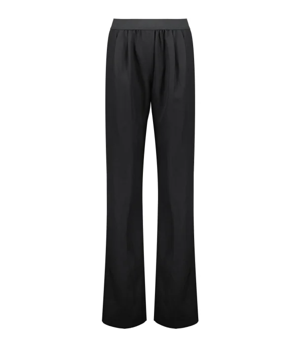 LOULOU STUDIO Pantalon Takaroa Lin Noir 1