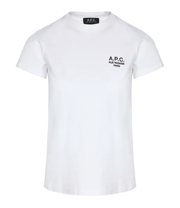 A.P.C. Tee-shirt Denise Coton Blanc 1