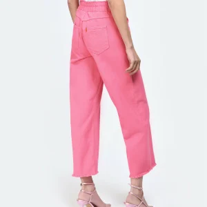 MAEVY MOUVEMENT LIBRE Pantalon Denim Rose Barbie 15