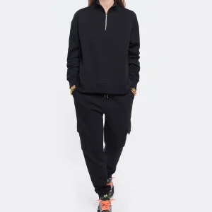 MAISON STANDARDS Sweatshirt Chiara Coton Noir 10