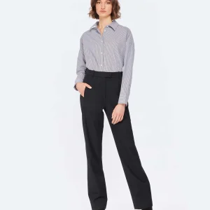 MAISON STANDARDS Pantalon Loose Stretch Éloïse Noir 12