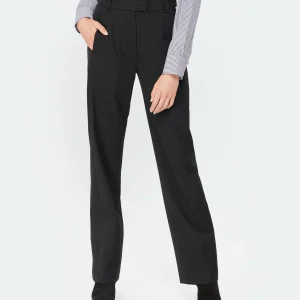 MAISON STANDARDS Pantalon Loose Stretch Éloïse Noir 14