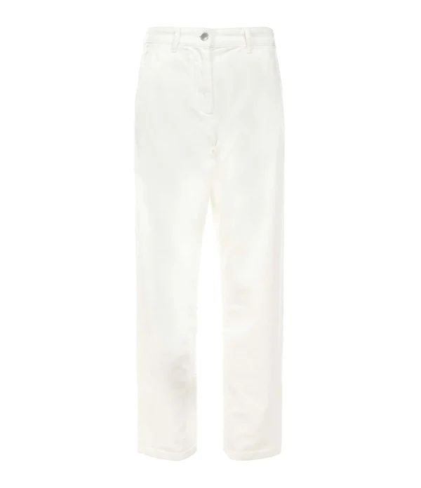 MAISON STANDARDS Pantalon Chino Bertine Coton Écru 1