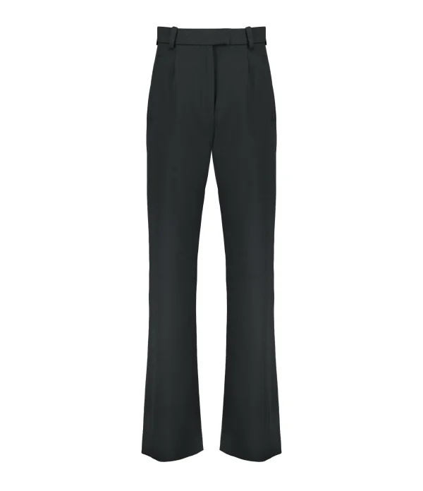 MAISON STANDARDS Pantalon Loose Stretch Éloïse Noir 1