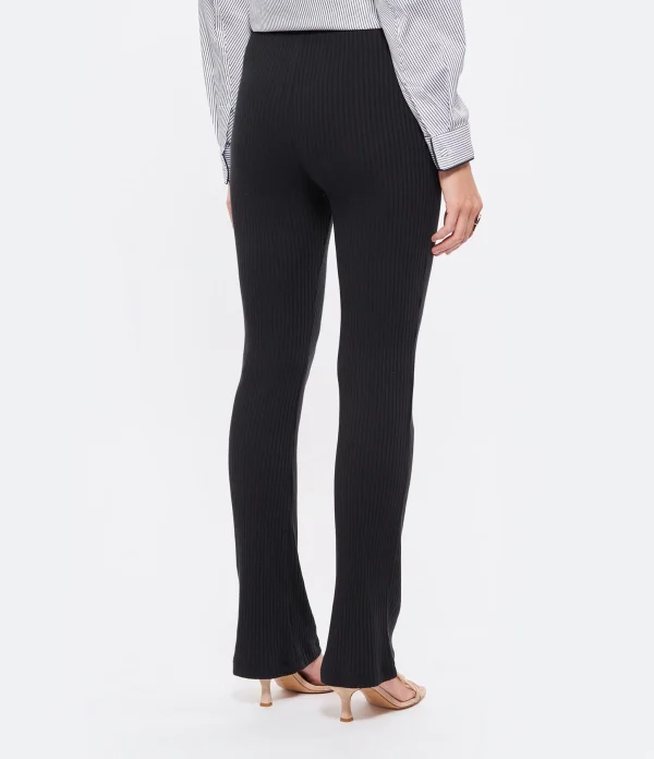 MAJESTIC FILATURES Pantalon Coton Noir 5