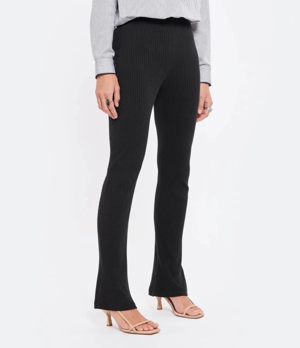 MAJESTIC FILATURES Pantalon Coton Noir 6