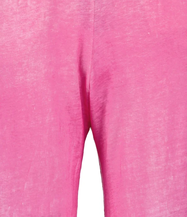 MAJESTIC FILATURES Pantalon Lin Flamingo 3