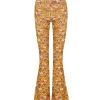 ANTIK BATIK Pantalon Martina Imprimé Jaune 16