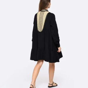 Mes Demoiselles Robe Noma Coton Noir 12