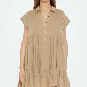 Mes Demoiselles Robe Gamine Lin Sable 10