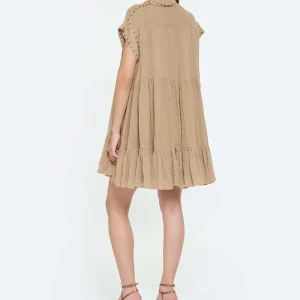 Mes Demoiselles Robe Gamine Lin Sable 12