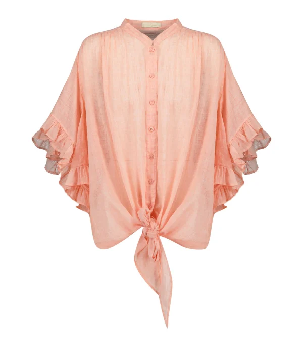 Mes Demoiselles Blouse Dolly Coton Rose 1