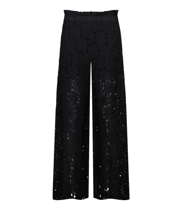 Mes Demoiselles Pantalon Larson Coton Noir 1