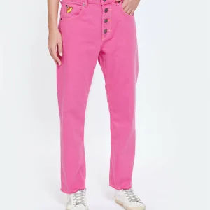 MIRA MIKATI Jean Broderie Coton Rose 20