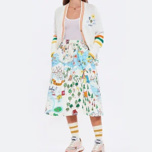 MIRA MIKATI Jupe Coton Multicolore 21