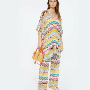 Missoni Pantalon Maille Multicolore 7