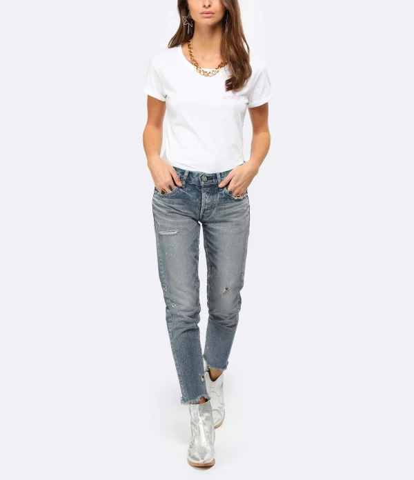 Maison Labiche Tee-shirt Amour Blanc 5