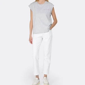 Maison Labiche Tee-shirt Sedaine Out Of Office Coton Bio Gris 13