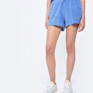 Maison Labiche Short Trousseau Mini Club Vacances Coton Bio Bleu 10