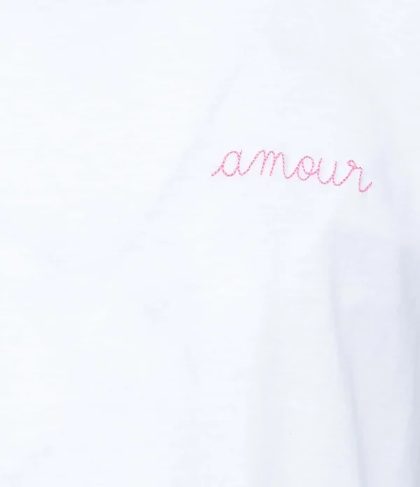 Maison Labiche Tee-shirt Amour Blanc 3