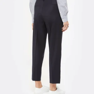 MARGAUX LONNBERG Pantalon Anatole Laine Vierge Navy 17