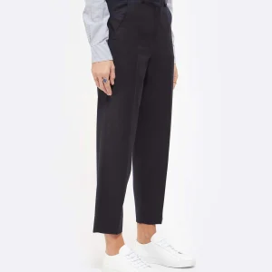 MARGAUX LONNBERG Pantalon Anatole Laine Vierge Navy 15