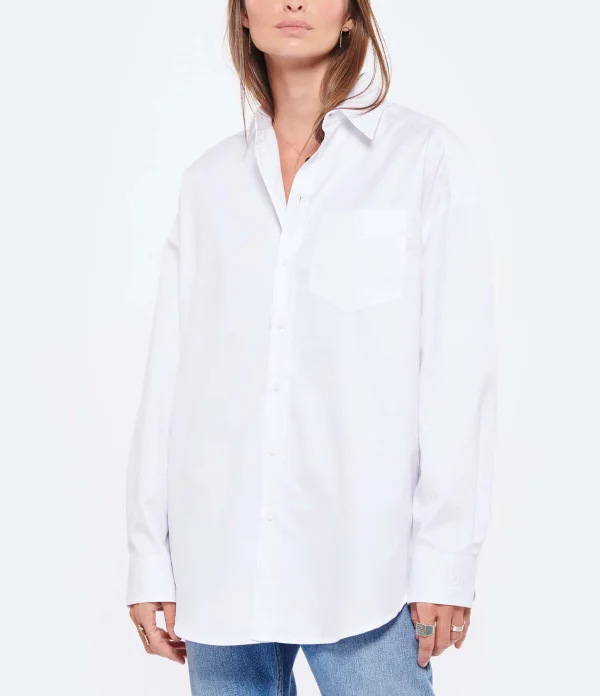 MARGAUX LONNBERG Chemise Wenders Coton Blanc 4