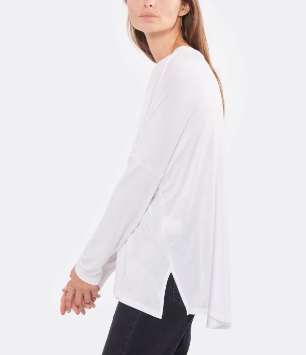 MARGAUX LONNBERG Tee-shirt Ines Blanc 4