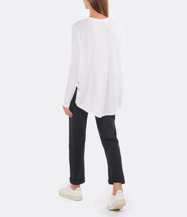 MARGAUX LONNBERG Tee-shirt Ines Blanc 6