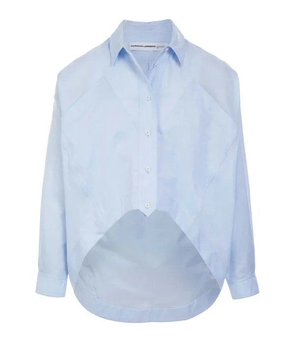 MARGAUX LONNBERG Chemise Astin Coton Bleu 1