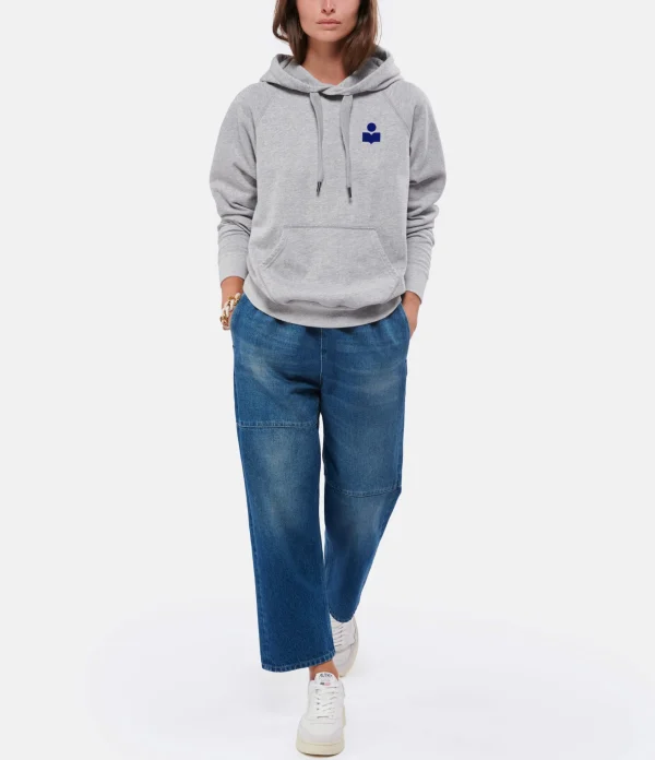 MM6 Maison Margiela Jean Taille Haute Bleu Foncé Délavé 4