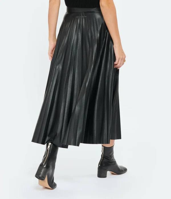 MM6 Maison Margiela Jupe Plissée Noir 6