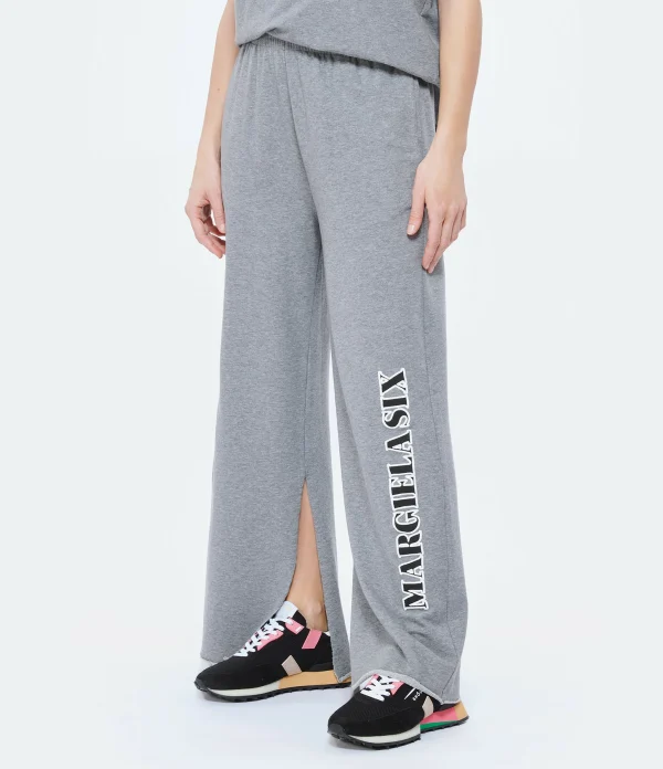 MM6 Maison Margiela Jogging Coton Gris Foncé 6