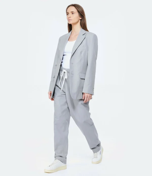 MM6 Maison Margiela Pantalon Coton Gris 4