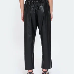 MM6 Maison Margiela Pantalon Cuir Noir 15