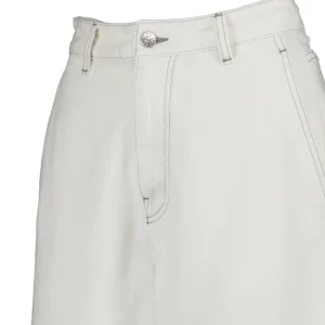 MM6 Maison Margiela Pantalon Droit Coton Blanc 11