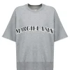 MM6 Maison Margiela Tee-shirt Coton Gris Foncé 16