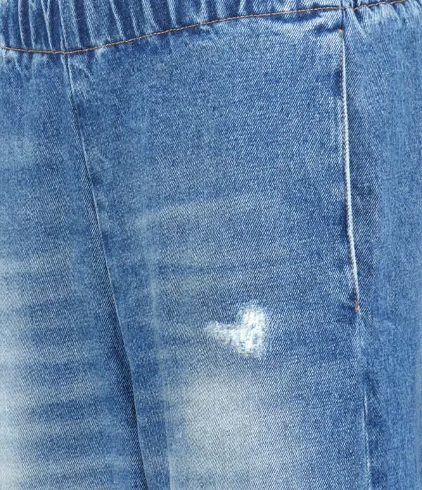 MM6 Maison Margiela Pantalon Denim Coton Bleu 3