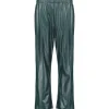 MM6 Maison Margiela Pantalon Cuir Vert 17