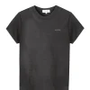 Maison Labiche Tee-shirt Popincourt Amour Coton Biologique Gris 17