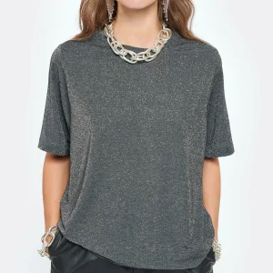 Momoni Tee-shirt Iora Gris 11