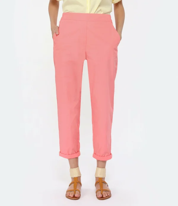 Momoni Pantalon Idaho Coton Corail 5