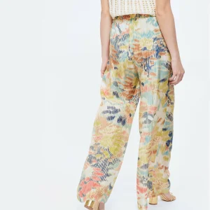 Momoni Pantalon Aspen Soie Multicolore 16