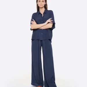 Momoni Pantalon Aspen Bleu Nuit 11