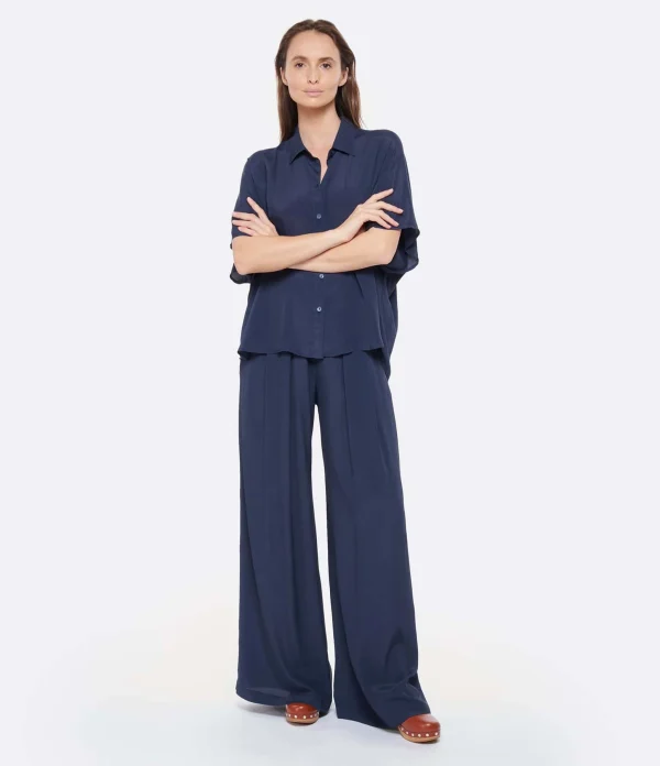 Momoni Pantalon Aspen Bleu Nuit 4