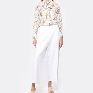 Momoni Pantalon Grecale Blanc 9