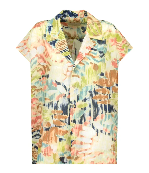 Momoni Chemise Agnes Soie Multicolore 1