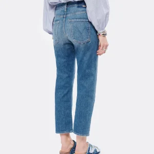 MOTHER Jean The Ditcher Crop Denim Running With Scissor 16