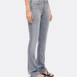 MOTHER Jean The Runaway Skinny Flare Denim Daytona Nights 15