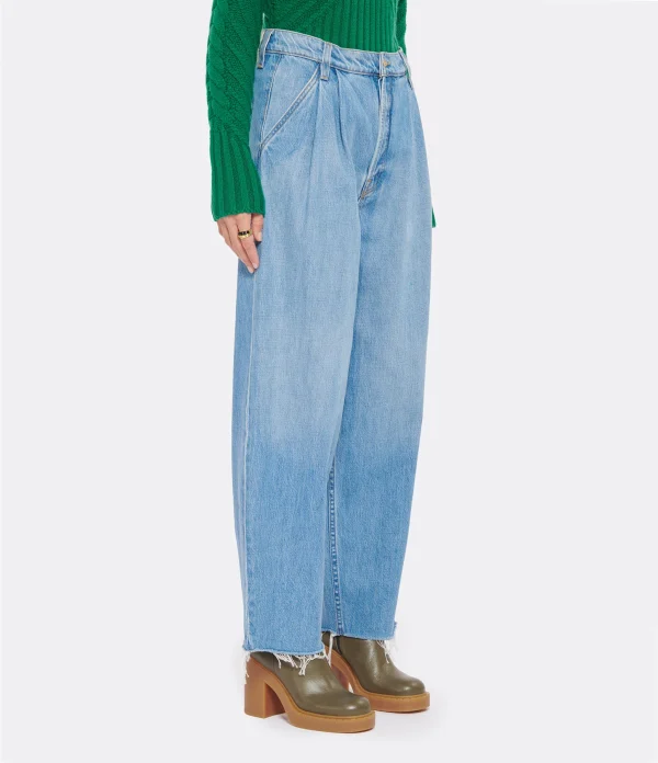 MOTHER Jean The Double Pleat Denim Nothing Else Like It 5